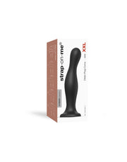 Strap-On-Me - Dildo Plug Curvy - Zwart-Laced-up.nl