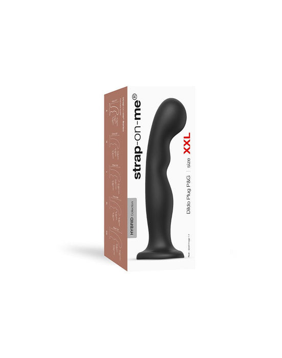 Strap-On-Me - Dildo Plug voor G-spot En P-spot - Zwart-Laced-up.nl