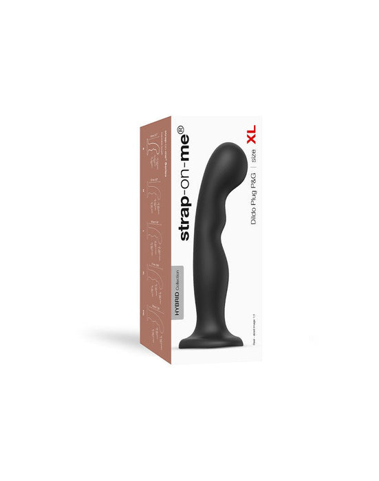 Strap-On-Me - Dildo Plug voor G-spot En P-spot - Zwart-Laced-up.nl