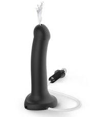 Strap-On-Me - Ejaculerende/Spuitende Dildo - Zwart-Erotiekvoordeel.nl