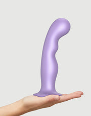 Strap-On-Me - G-spot En P-spot Dildo - Metallic Lila-Laced-up.nl