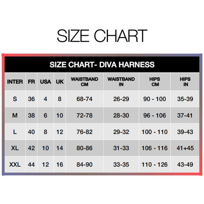 Strap-On-Me - Harness Diva - Strap-On Harnas - Rood-Laced-up.nl