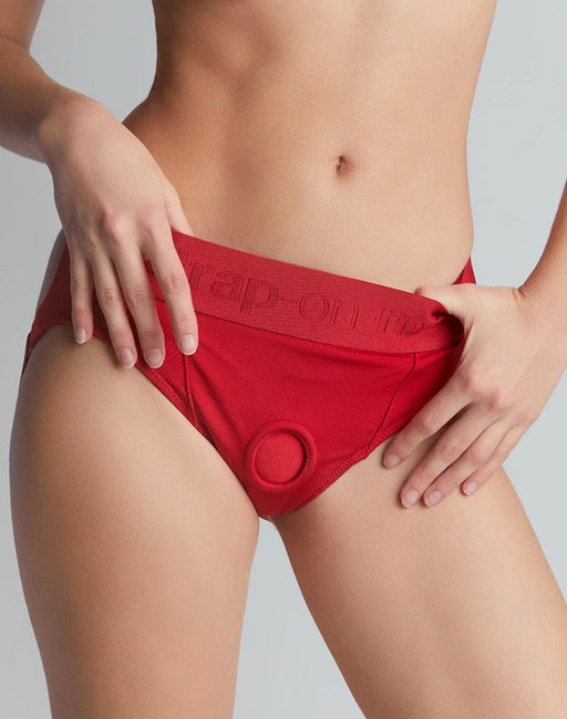 Strap-On-Me - Heroine - Strap-On Harnas - Rood-Erotiekvoordeel.nl
