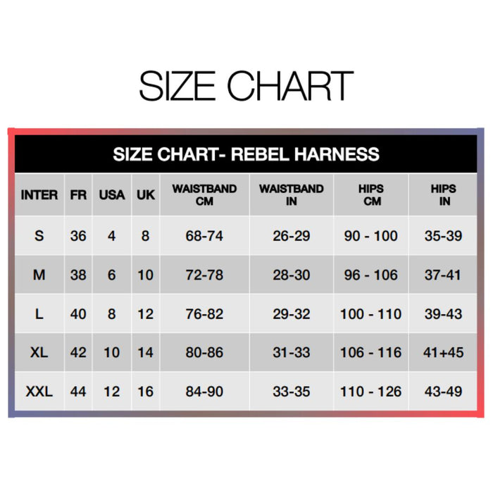 Strap-On-Me - Rebel - Strapon Harnas - Microfiber - Met Jarretels - Rood-Erotiekvoordeel.nl