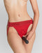 Strap-On-Me - Unique - Strap-On Harnas - Voor dubbele penetratie - Rood-Erotiekvoordeel.nl