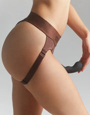 Strap-On-Me - Heroine - Strap-On Harnas - Bruin-Erotiekvoordeel.nl