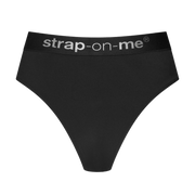 Strap-On-Me - Idole - Strap-On Harnas Slip - Zwart-Erotiekvoordeel.nl