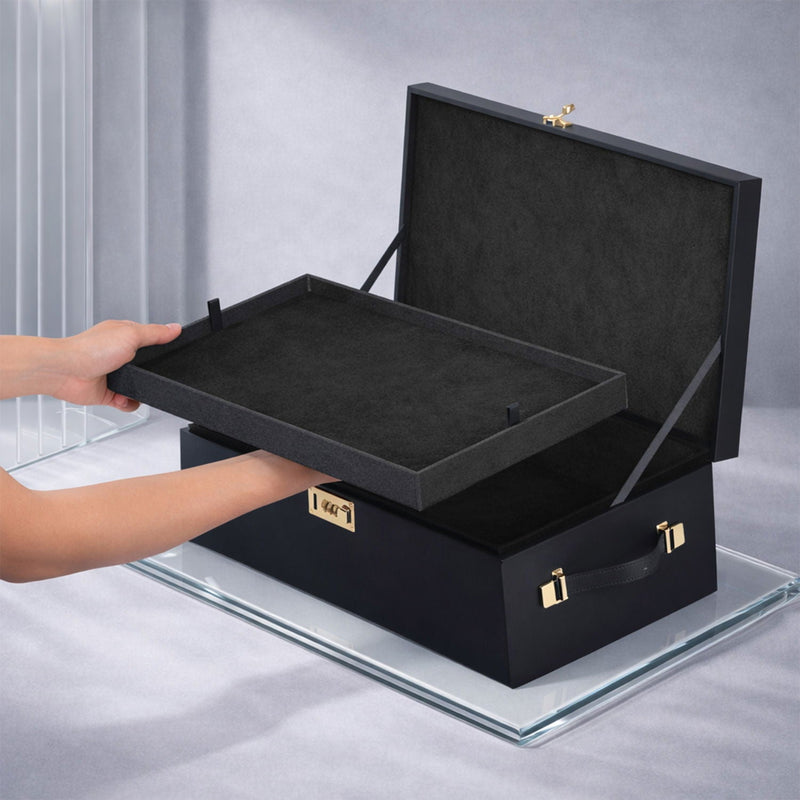 Strap-On-Me - Le Coffret - Storage Box - Sex Toys Opbergdoos - Met Cijferslot - Zwart-Erotiekvoordeel.nl