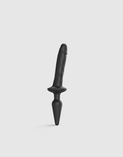 Strap-On-Me - Switch Plug-In - 2-in-1 Dildo & Buttplug - Zwart-Erotiekvoordeel.nl