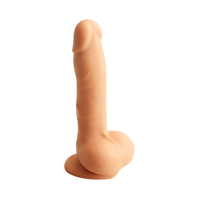Strap-On-Me - Roterende & Vibrerende Realistische Dildo - Lichte Huidskleur-Erotiekvoordeel.nl