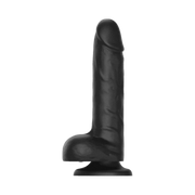 Strap-On-Me - Roterende & Vibrerende Realistische Dildo - Zwart-Erotiekvoordeel.nl