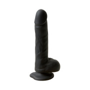 Strap-On-Me - Roterende & Vibrerende Realistische Dildo - Zwart-Erotiekvoordeel.nl