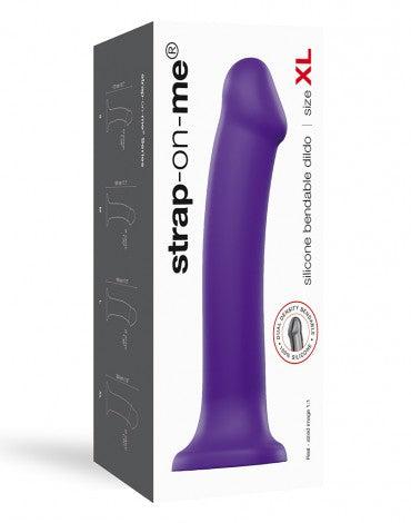 Strap-On-Me - Semi-Realistische Dildo Met Zuignap - Paars-Laced-up.nl