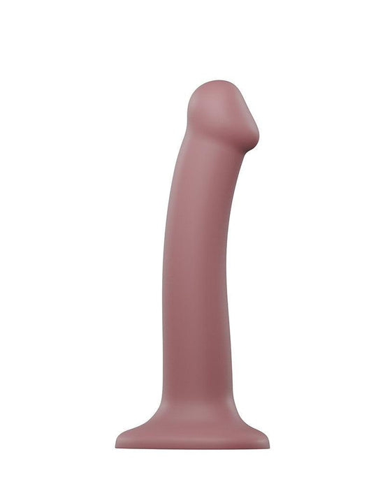 Strap-On-Me - Semi-Realistische Mono Density Dildo Met Zuignap - Antiek Roze-Erotiekvoordeel.nl