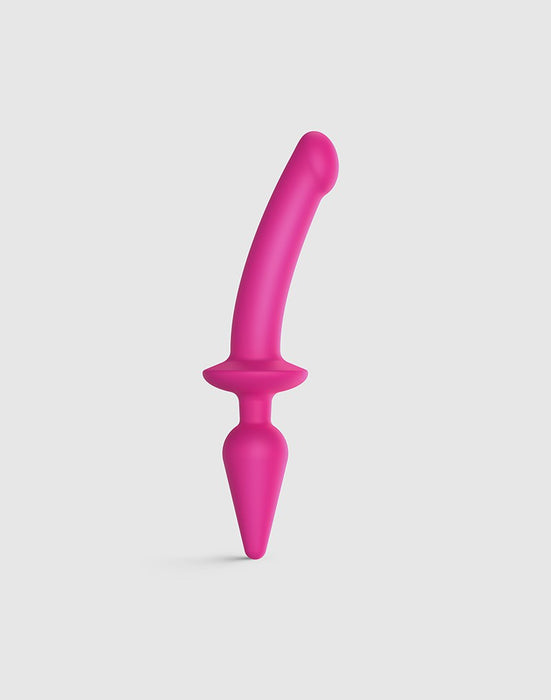 Strap-On-Me - Switch Plug - 2-in-1 Dildo & Buttplug - Roze-Laced-up.nl