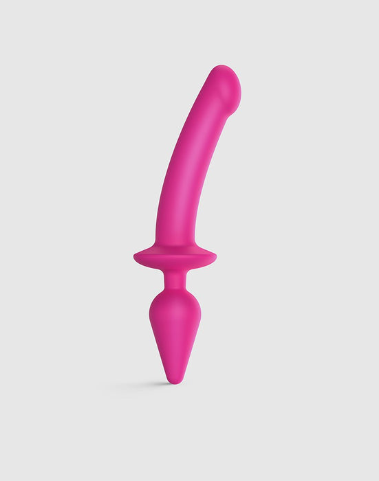 Strap-On-Me - Switch Plug - 2-in-1 Dildo & Buttplug - Roze-Laced-up.nl