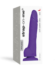 Strap-On-Me - Soft Realistic Dildo Met Zuignap - Paars-Laced-up.nl