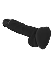 Strap-On-Me - Soft Realistic Dildo Met Zuignap - Zwart-Laced-up.nl