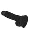 Strap-On-Me - Soft Realistic Dildo Met Zuignap - Zwart-Erotiekvoordeel.nl
