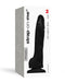Strap-On-Me - Soft Realistic Dildo Met Zuignap - Zwart-Erotiekvoordeel.nl