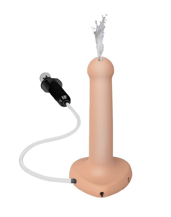 Strap-On-Me - Squirting Cum Dildo - Spuitende Dildo - Maat S - Lichte Huidskleur-Laced-up.nl