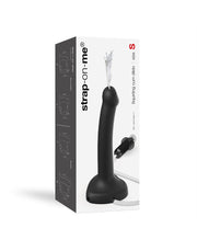 Strap-On-Me - Squirting Cum Dildo - Spuitende Dildo - Maat S - Zwart-Laced-up.nl