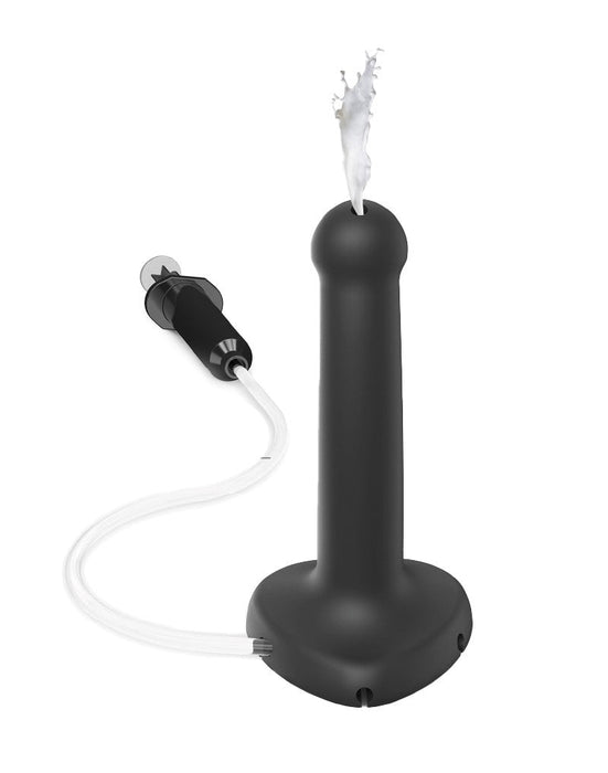 Strap-On-Me - Squirting Cum Dildo - Spuitende Dildo - Maat S - Zwart-Laced-up.nl