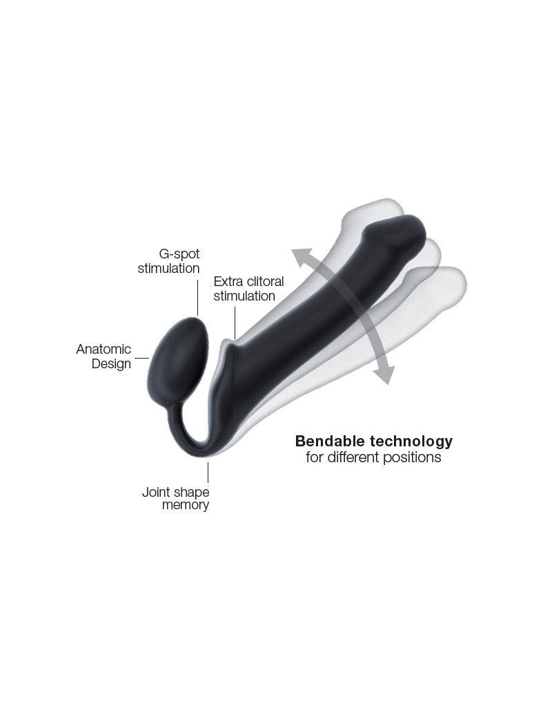Strap-On-Me - Strapless Strap-on Dildo - Lichte Huidskleur-Erotiekvoordeel.nl
