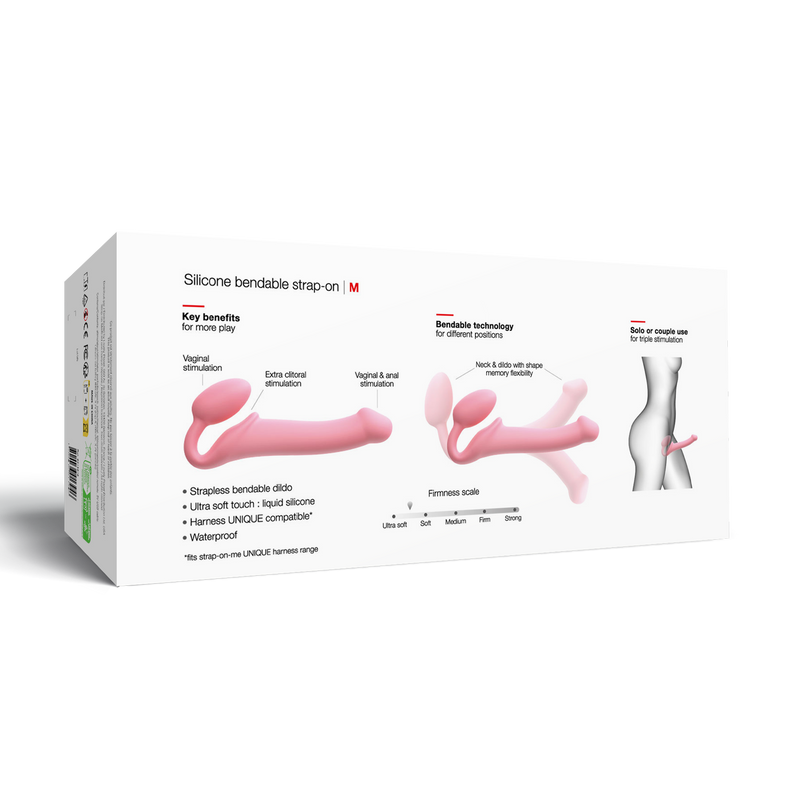 Strap-On-Me - Strapless Strap-on Dildo - Roze-Erotiekvoordeel.nl