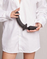 Strap-On-Me - Switch Plug - 2-in-1 Dildo & Buttplug - Zwart-Erotiekvoordeel.nl