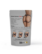Strap-On-Me - Unique - Strap-On Harnas - Voor dubbele penetratie - Grijs-Erotiekvoordeel.nl