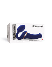 Strap-On-Me - Strapless Strap-on Vibrator met Luchtdruk Stimulatie - Paars-Erotiekvoordeel.nl
