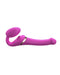 Strap-On-Me - Vibrerende Strapless Strap-on met Luchtdruk Stimulatie - Roze-Erotiekvoordeel.nl