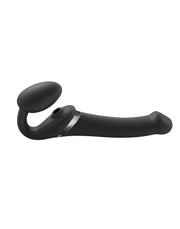 Strap-On-Me - Vibrerende Strapless Strap-on met Luchtdruk Stimulatie - Zwart-Erotiekvoordeel.nl