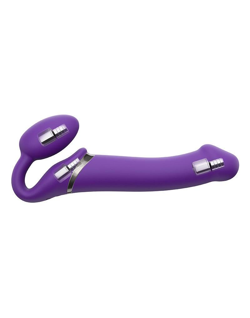 Strap-On-Me - Vibrerende Strapless Strapon - 3 Motoren - Paars-Erotiekvoordeel.nl