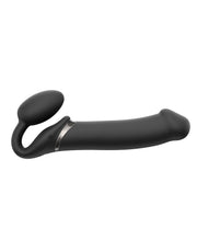 Strap-On-Me - Vibrerende Strapless Strapon - 3 Motoren - Zwart-Erotiekvoordeel.nl