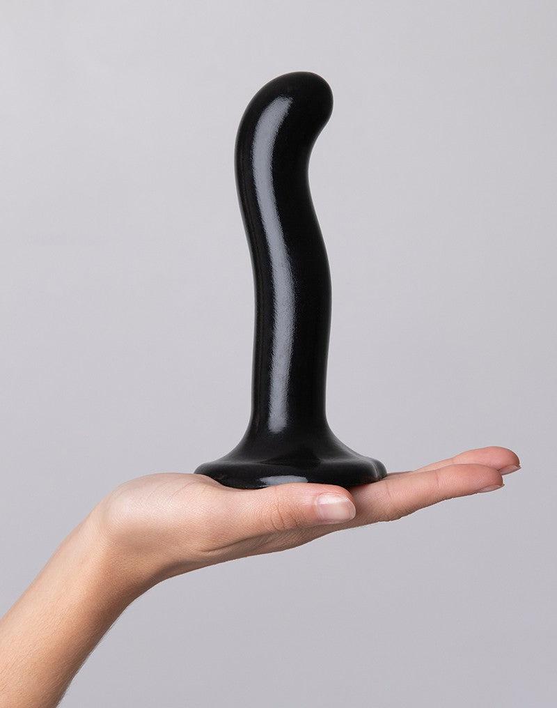 Strap-On-Me - G-spot En P-spot Dildo - Zwart-Laced-up.nl
