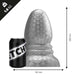 Stretch'r - Ripple - XXL Buttplug - Gun Metal Zilver-Laced-up.nl