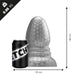 Stretch'r - Ripple - XXL Buttplug - Gun Metal Zilver-Laced-up.nl