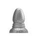 Stretch'r - Ripple - XXL Buttplug - Gun Metal Zilver-Laced-up.nl