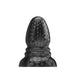 Stretch'r - Ripple - XXL Buttplug - Metallic Zwart-Laced-up.nl