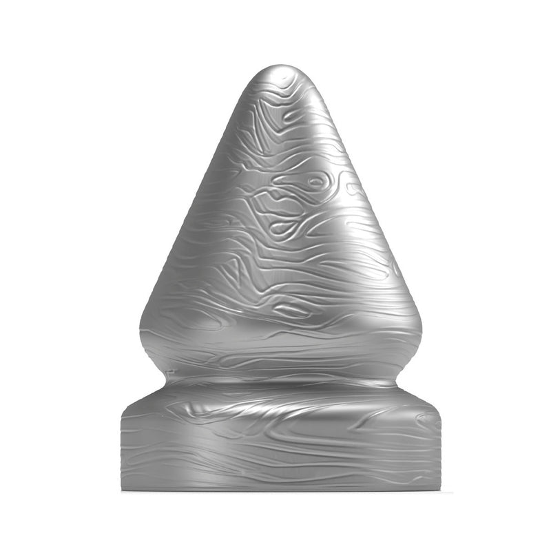 Stretch'r - Sirup - XXL Buttplug - Gun Metal Zilver-Laced-up.nl