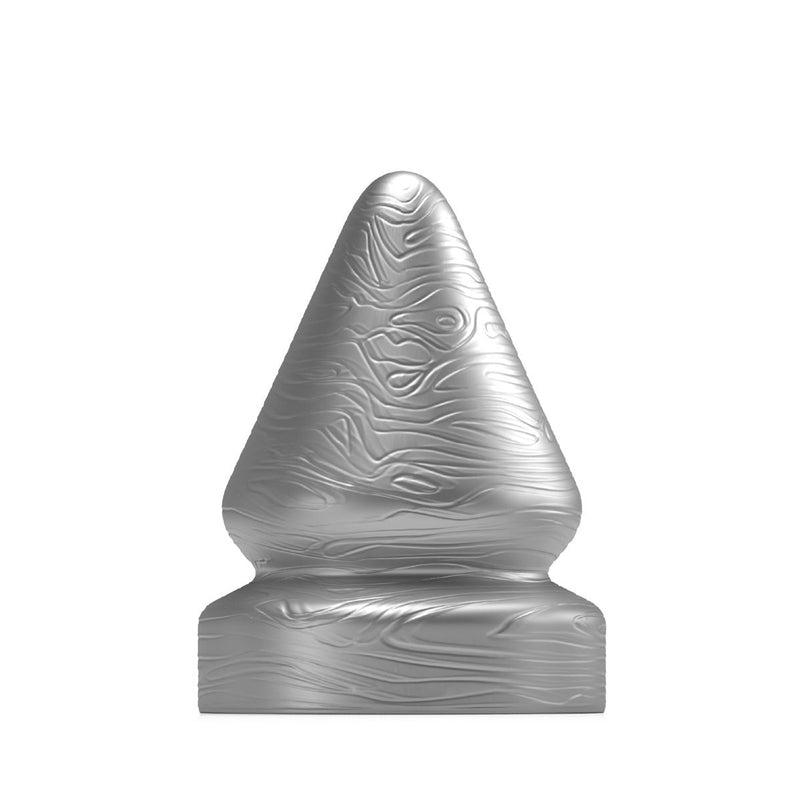 Stretch'r - Sirup - XXL Buttplug - Gun Metal Zilver-Laced-up.nl