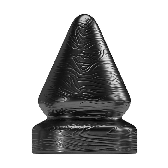 Stretch'r - Sirup - XXL Buttplug - Zwart Metallic-Laced-up.nl