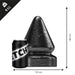 Stretch'r - Sirup - XXL Buttplug - Zwart Metallic-Laced-up.nl