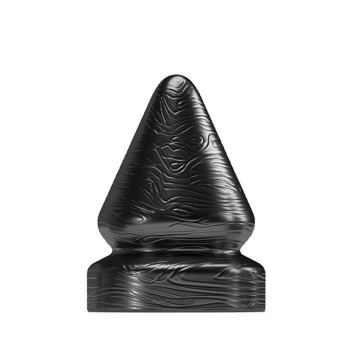 Stretch'r - Sirup - XXL Buttplug - Zwart Metallic-Laced-up.nl
