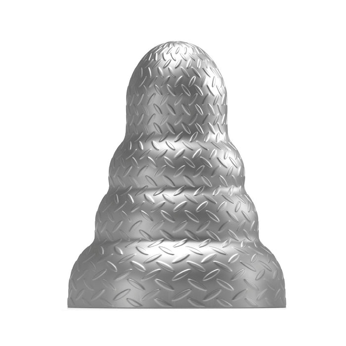 Stretch'r - Tripole - XXL Buttplug - Gun Metal Zilver-Laced-up.nl
