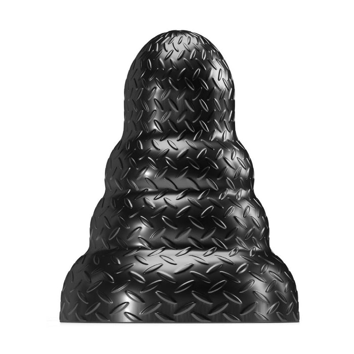 Stretch'r - Tripole - XXL Buttplug - Zwart Metallic-Laced-up.nl