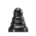 Stretch'r - Tripole - XXL Buttplug - Zwart Metallic-Laced-up.nl