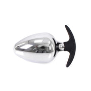 Kiotos - Sucker RVS Buttplug BIG-S 60 mm Met Siliconen Voetje-Laced-up.nl